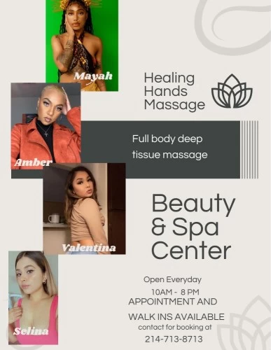 (214) 138-8713 - Healing hands Massage g... in Dallas / Fort Worth, Texas